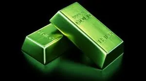 Foto em ouro verde