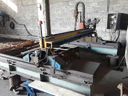 Gas cutting machine for metal: diagram